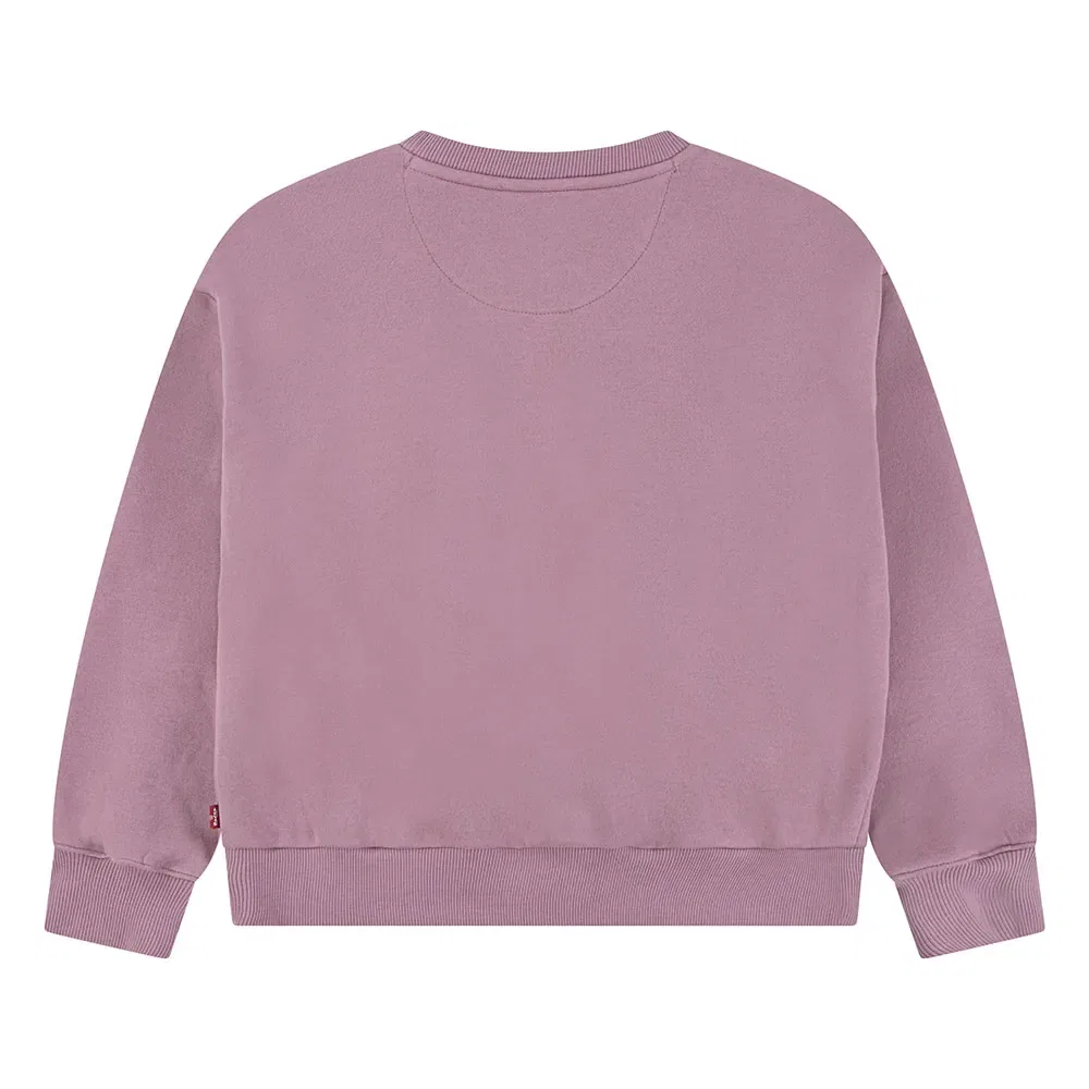 Свитшот Rose Front Tuck Crew Levi's, фиолетовый — фото 2
