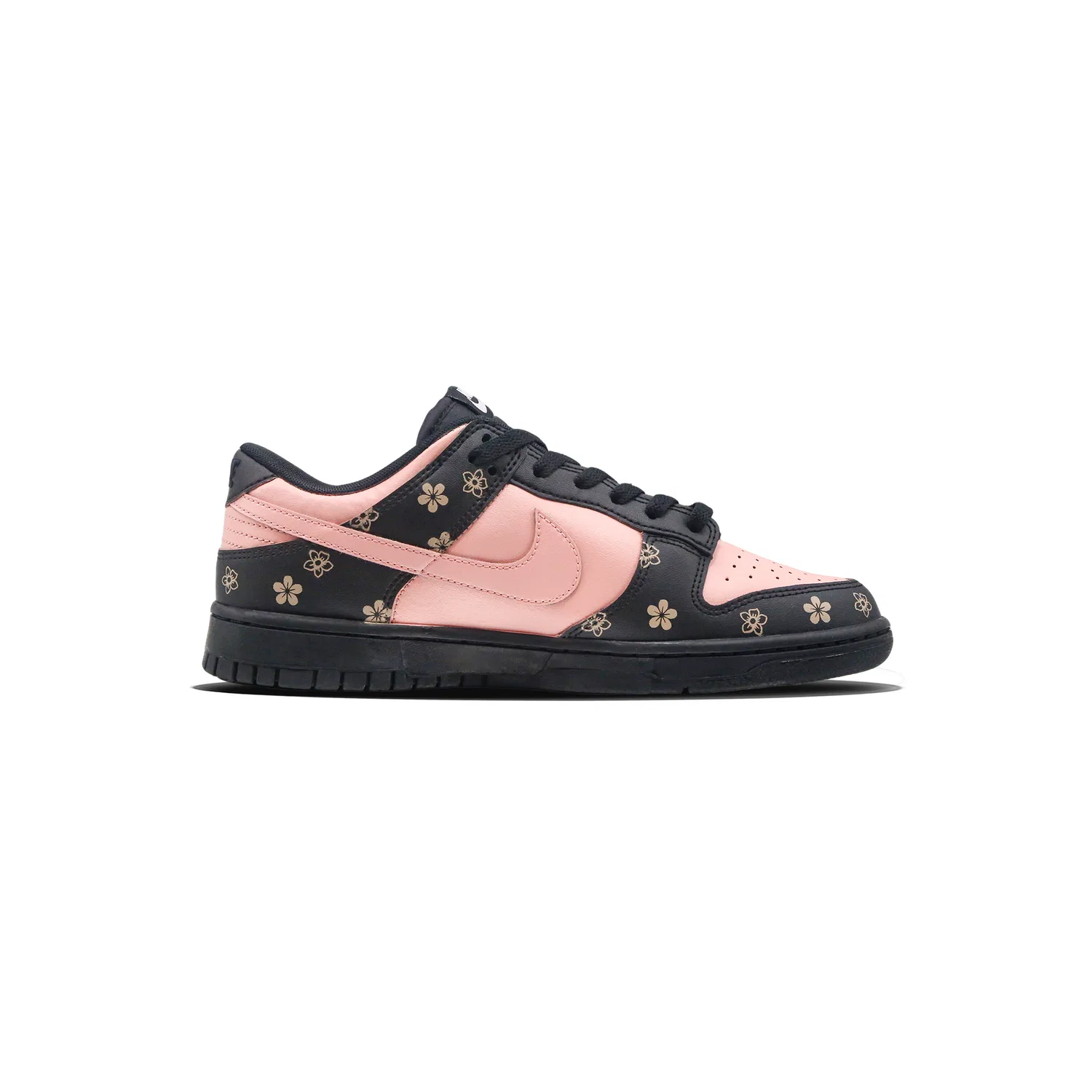 Детские кеды для скейтбординга Nike Dunk, Цвет Black Pink — фото 3