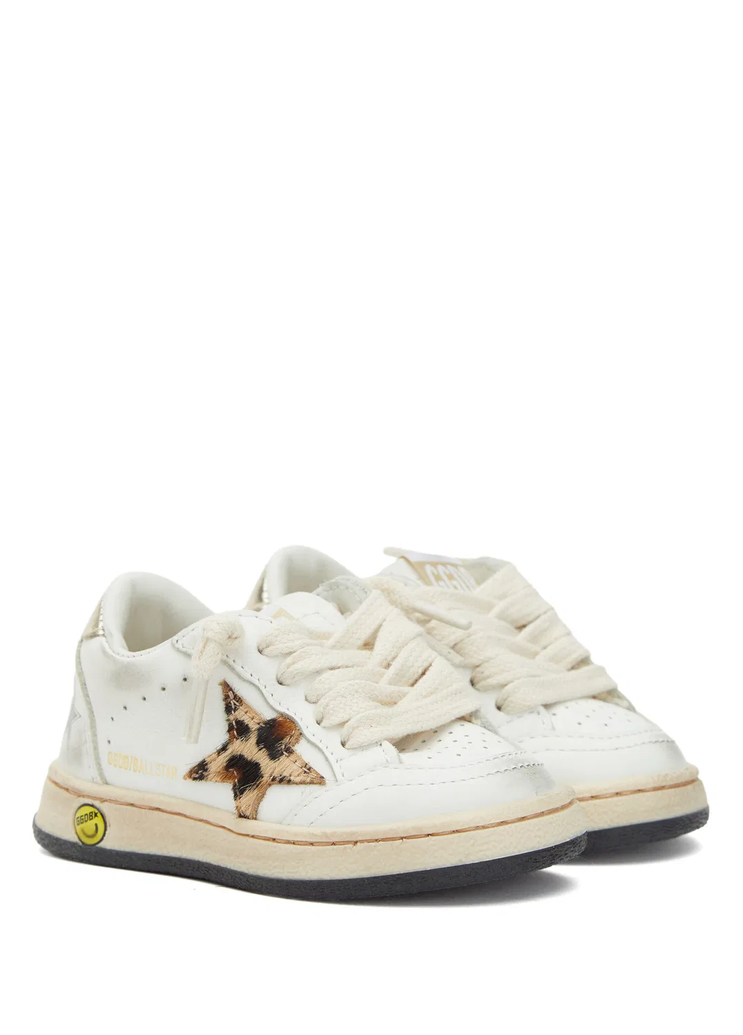 Кроссовки детские Golden Goose Ballstar, многоцветный белый — фото 2