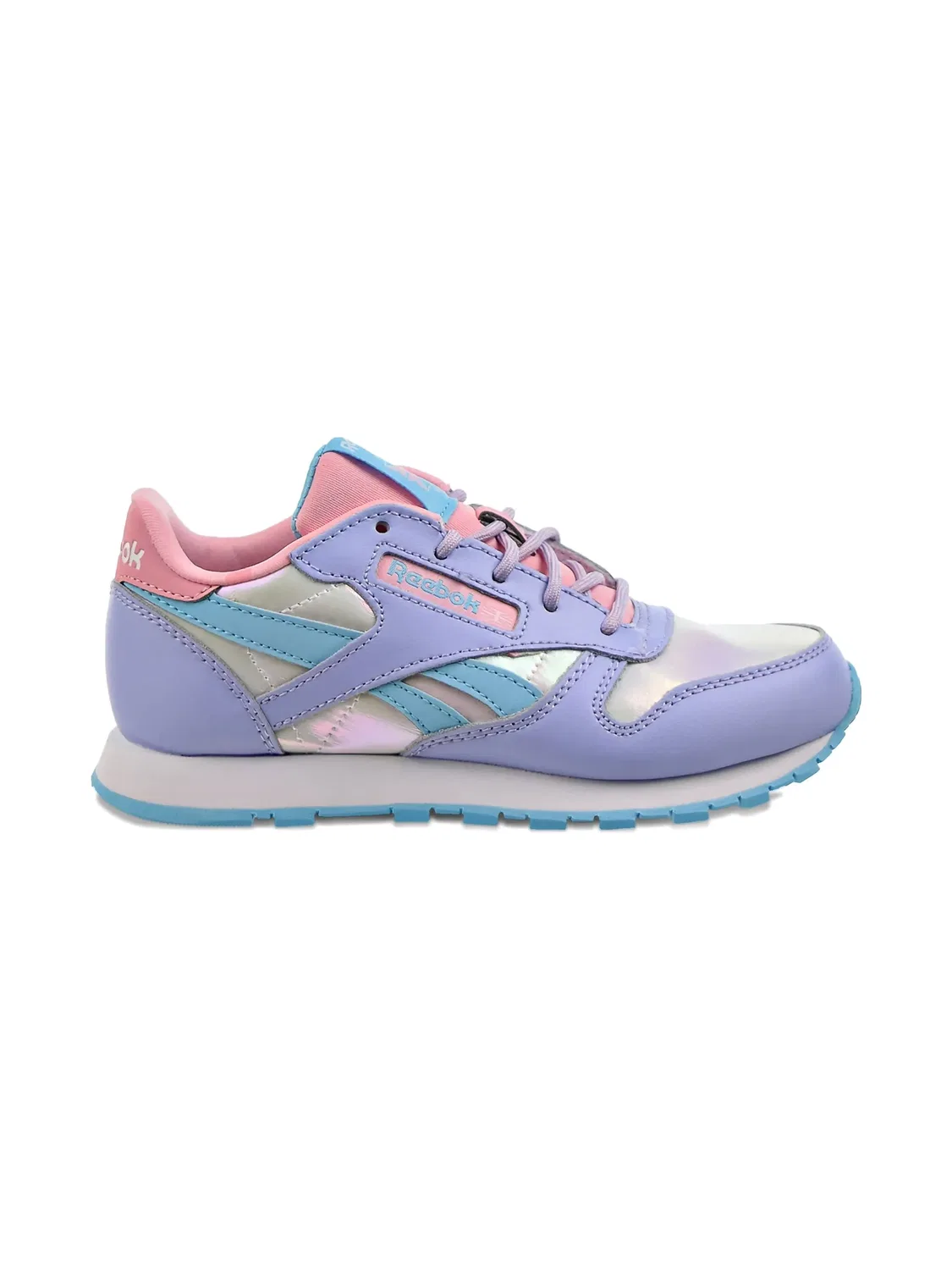 Классические кроссовки "Lilac Glow/Digital Blue" Reebok, голубой — фото 2