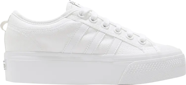 Кроссовки Adidas Wmns Nizza Platform, белый
