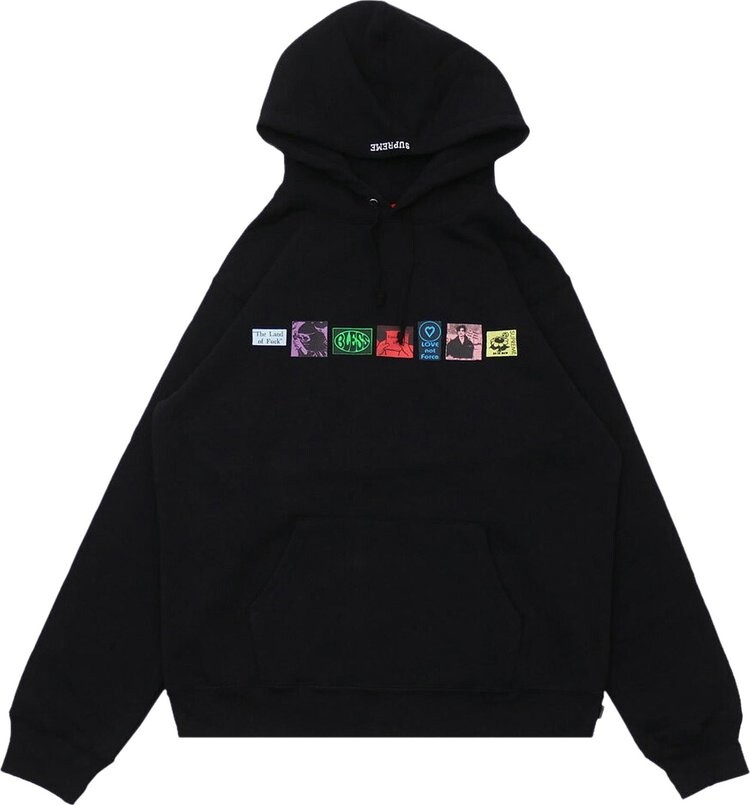 

Толстовка Supreme Bless Hooded Sweatshirt 'Black', черный