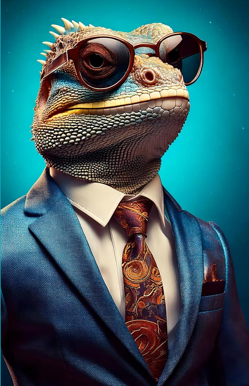 

Composition Notebook: LIZARD MAN | College Ruled Composition Notebooks | Cute Aesthetic Journal | Wide Line | 5.5 X 8.5 (Independently published)