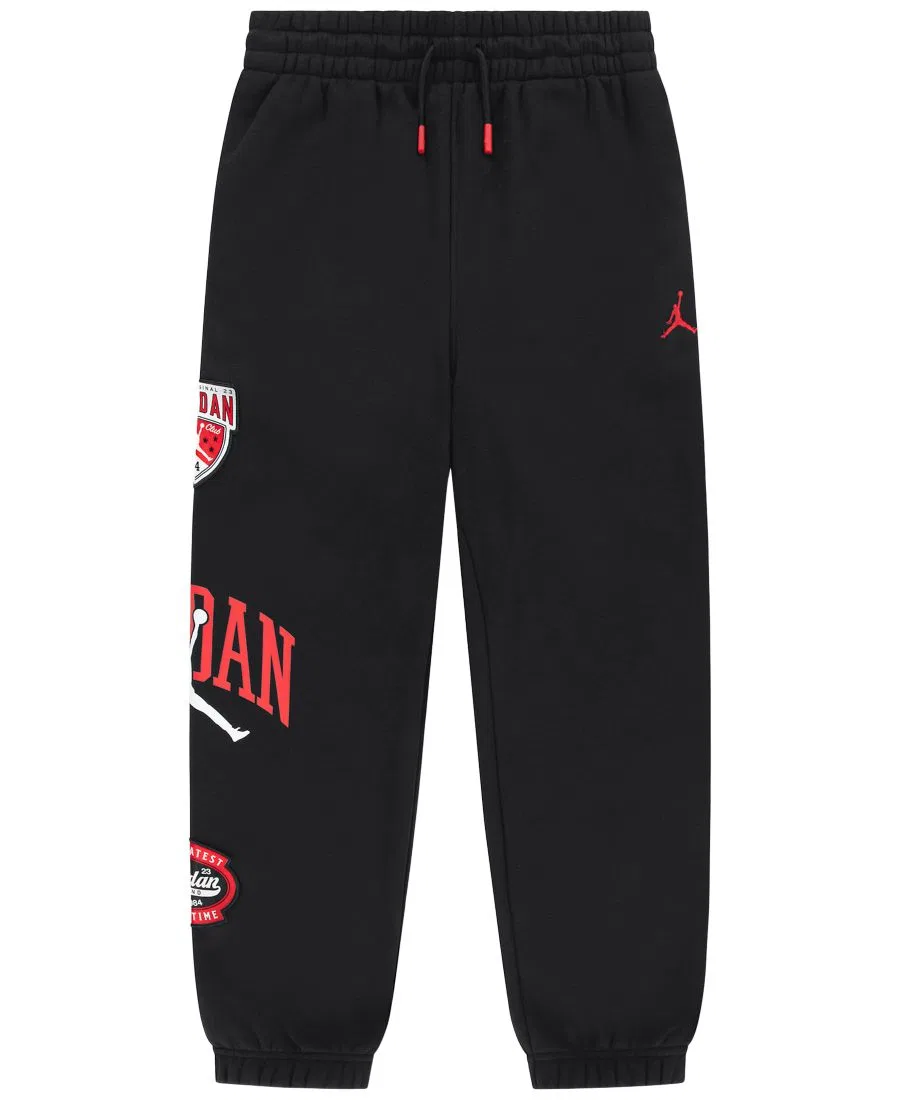 Спортивные брюки из футера с принтом Cruise Control Fleece Pants Jordan, Black
