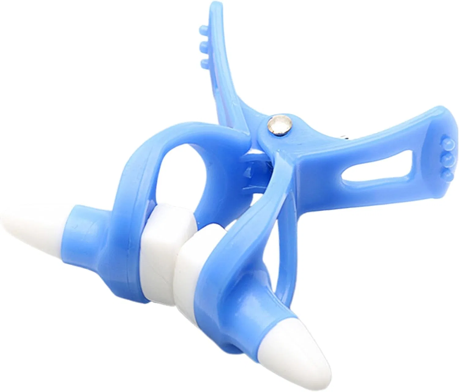 Клипса для коррекции носа, PP, 13.5 x 8.4 x 3 см, Blue Générique