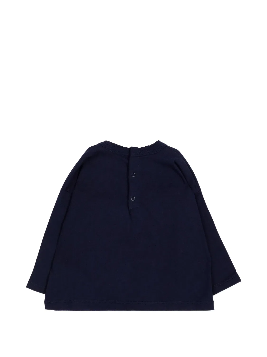 Футболка с длинными рукавами и принтом Petit Bateau, синий — фото 2