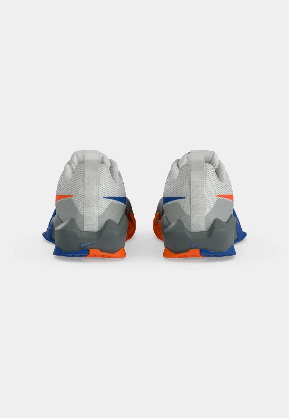 Баскетбольные кроссовки St Dynamite унисекс Nike Performance, Vast Grey/Safety Orange/Light Smoke Grey/Smoke Grey/Game Royal — фото 4
