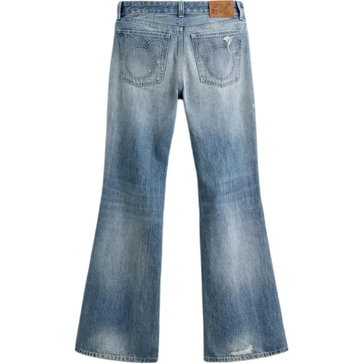 Женские джинсы x Disney Harry Lambert FW25 Jeans ZARA, Blue — фото 3