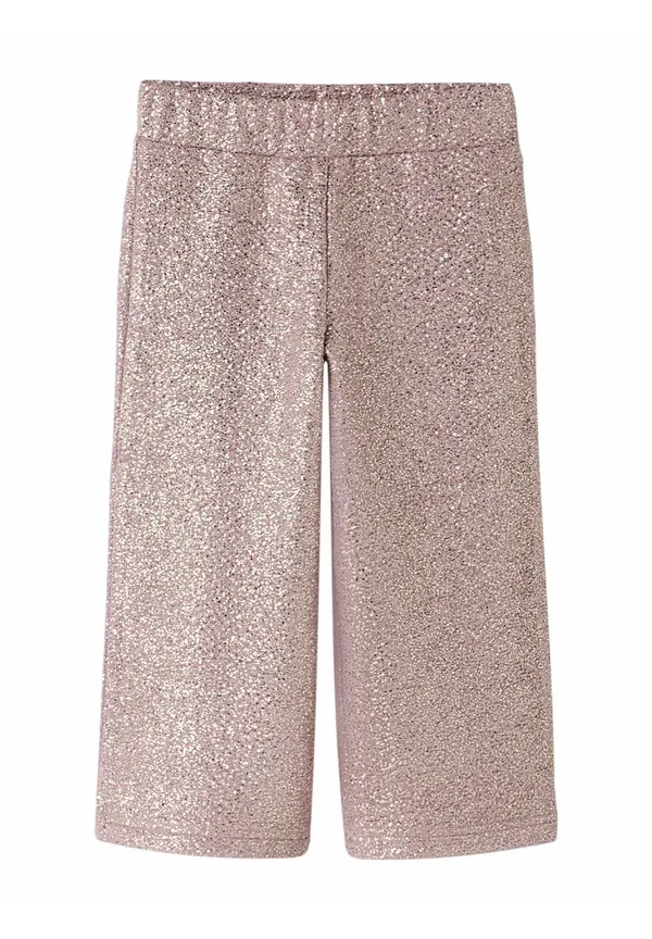 Брюки, фасон клеш, Regular fit, Name It, mauve mist, сиреневый