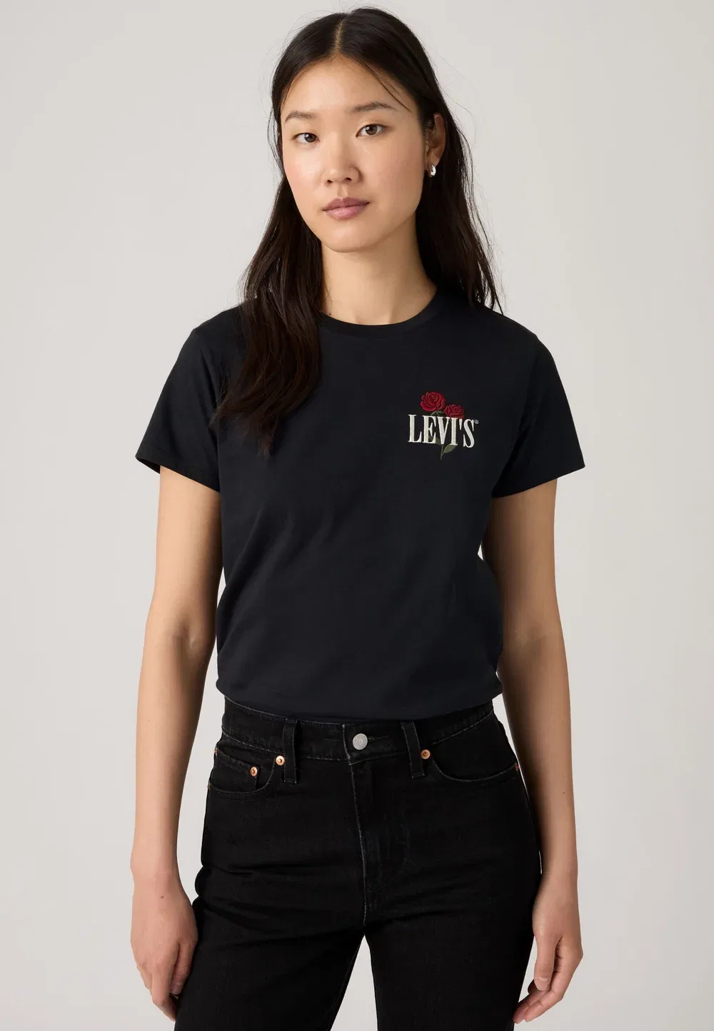 Идеальная футболка - футболка с принтом Levi'S, Anthracite