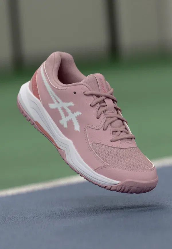 Кроссовки Gel Dedicate 8 унисекс - теннисные кроссовки для различных поверхностей Asics, белый