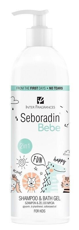 

Seboradin Bebe гель для мытья тела и волос, 500 ml