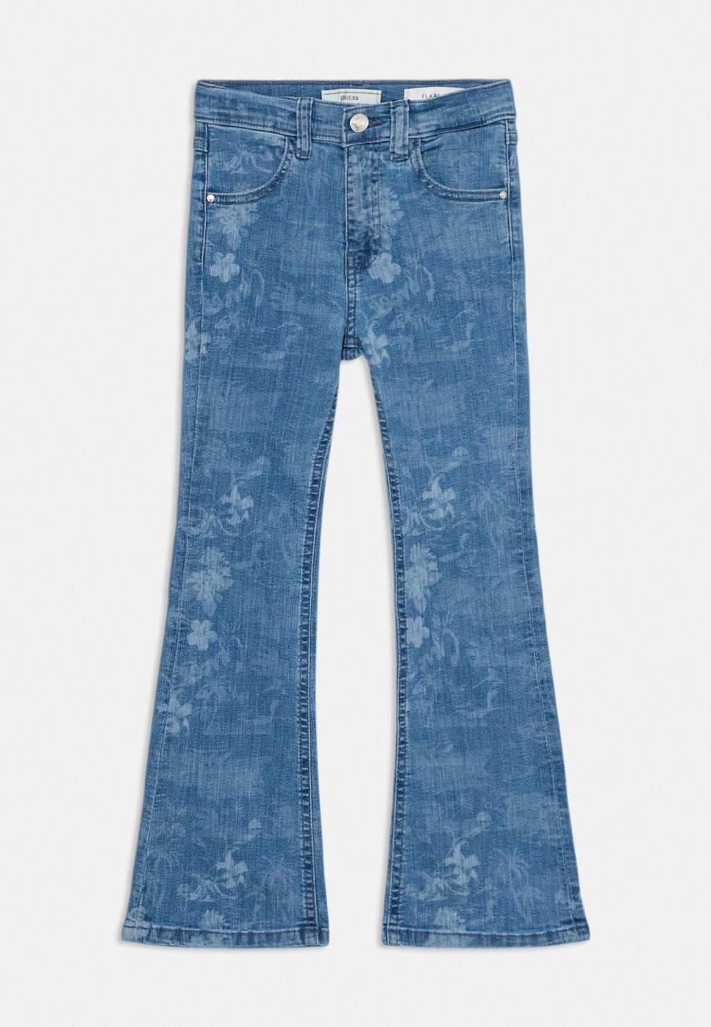

Расклешенные джинсы JUNIOR FLARE PANTS Guess, темно-синий