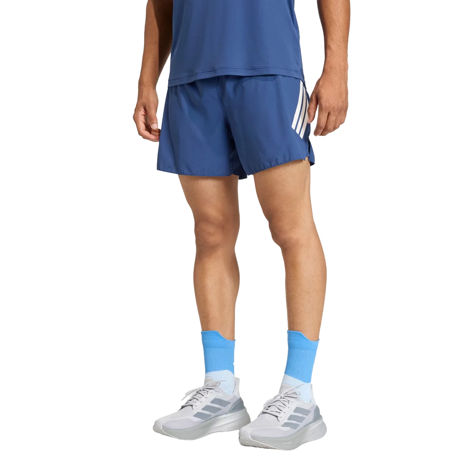 Мужские спортивные шорты 2in1 с технологией FORMOTION Adidas, синий — фото 2