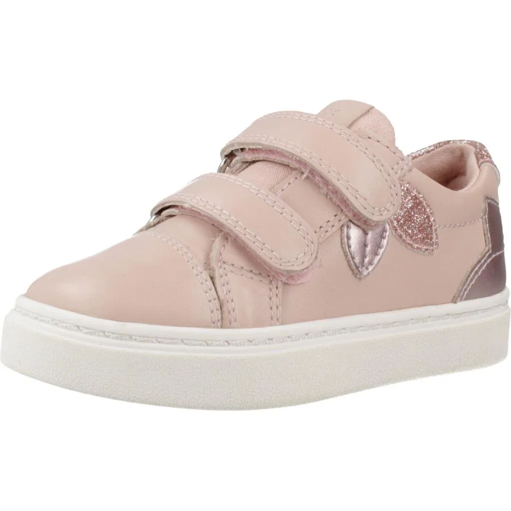 Детские кроссовки для девочек с легким дизайном Geox Nashik, Rosa / Bonbonrosa