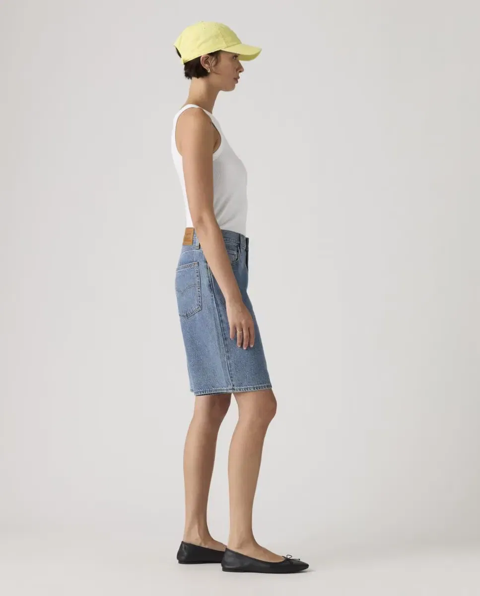Женские шорты джинсовые свободного кроя Baggy Dad Jort Levi's, Azul — фото 4