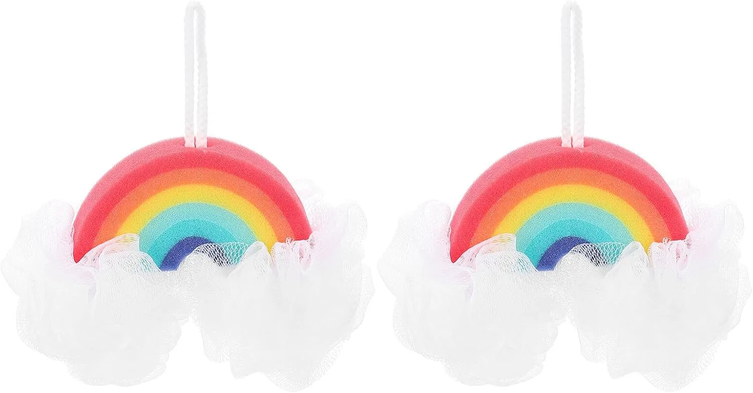 Набор мочалок для душа Regenbogen Badeschwämme PAMINGONO, 2 шт, 20x15x7 см