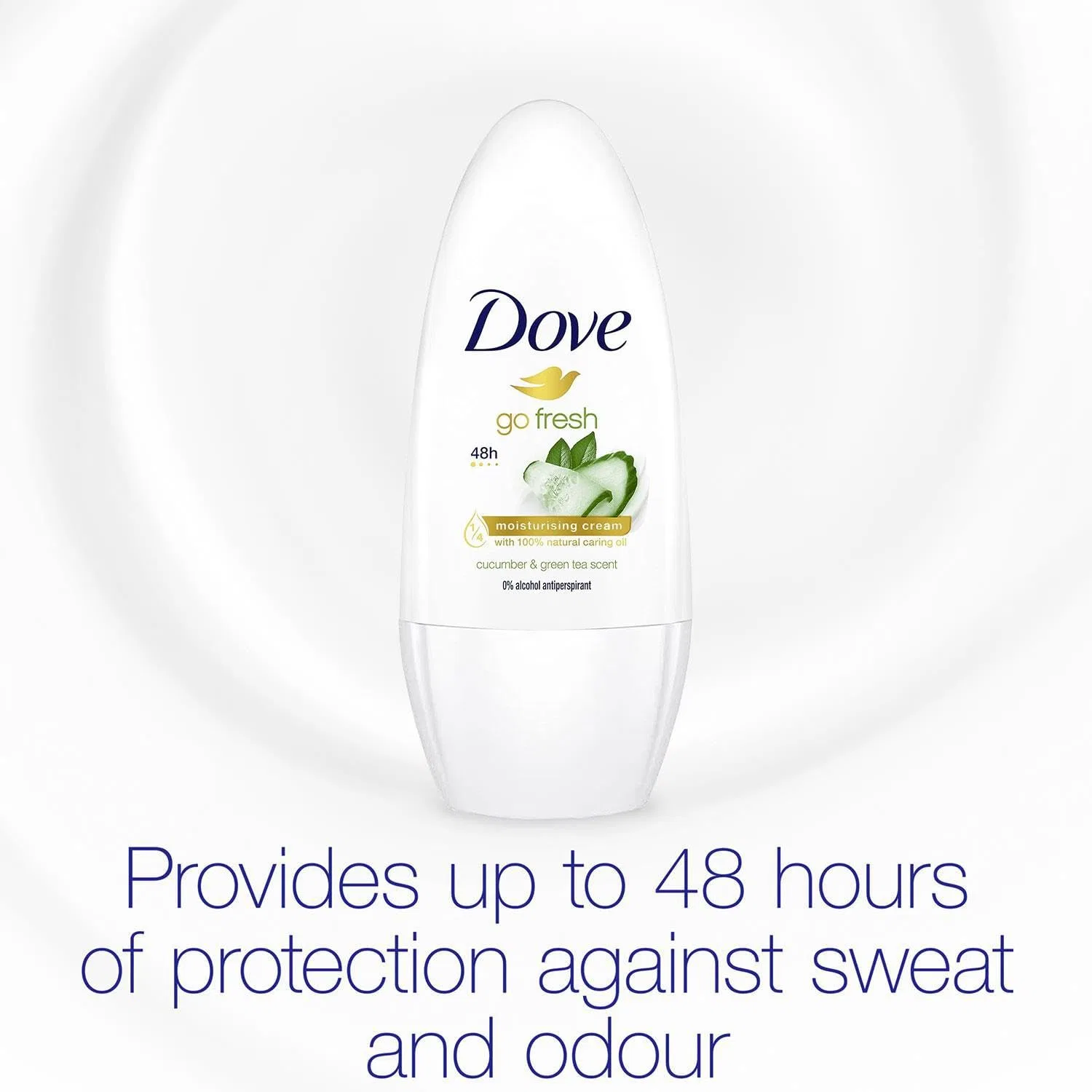 Дезодорант-ролик Dove Go Fresh 50 мл, Зеленый чай и огурец, набор 3 шт — фото 2