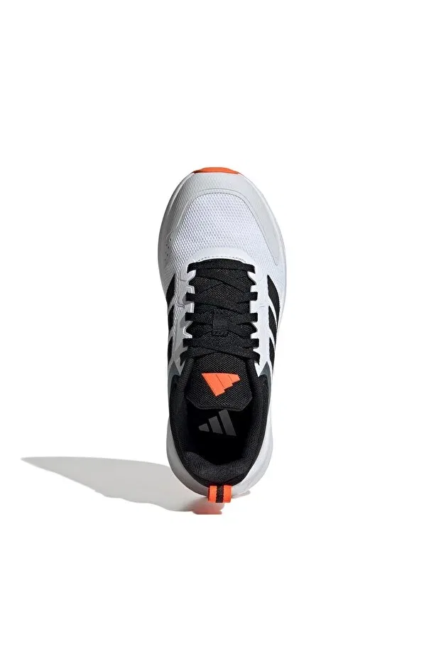 Детские кроссовки для девочек с принтом Adidas, Ftwwhite Core Black — фото 3