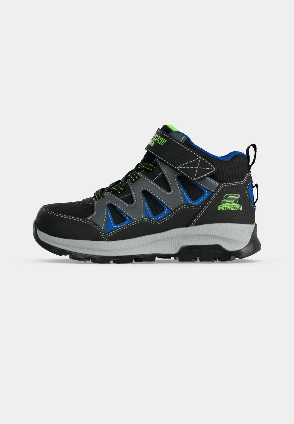 Storm Blazer - высокие кроссовки Skechers, Black/Blue/Charcoal — фото 2
