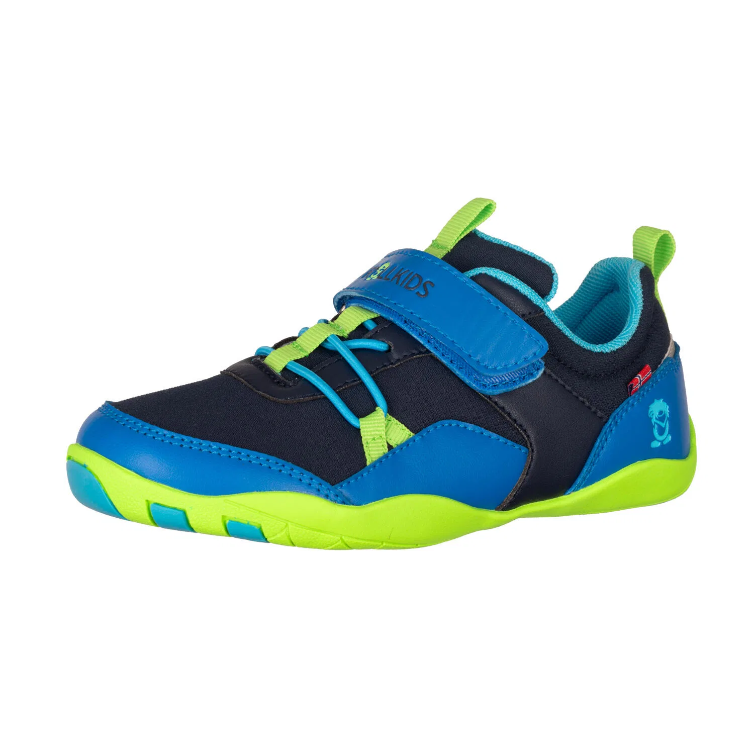 Детские ботинки для хайкинга с гибкой подошвой Skaland Barefoot Hiker Trollkids, Navyblau Blau