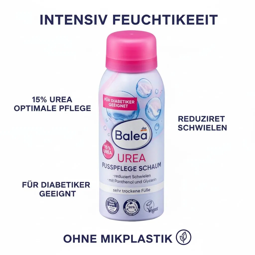 Пена для ног с мочевиной от Balea Generisch