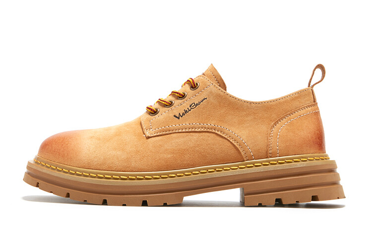 

Туфли Jeans Men"s Casual Men Low-Top Yellow Vicki Brown
