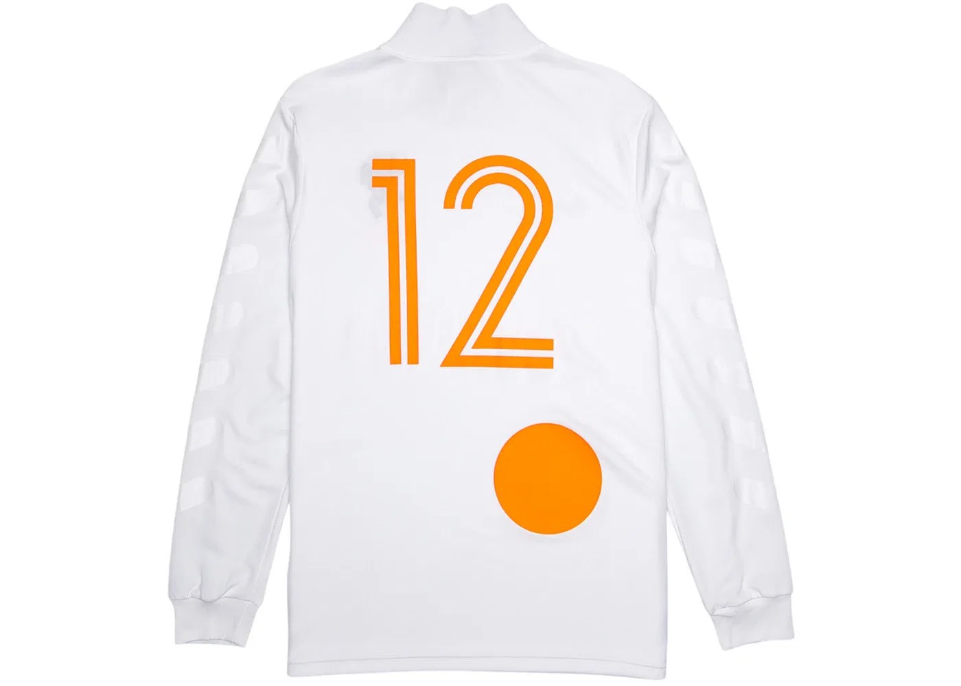 Мужская футбольная джерси с длинным рукавом из коллекции Football Mon Amour Nikelab x OFF-WHITE Mercurial NRG X FB Nike, White — фото 2