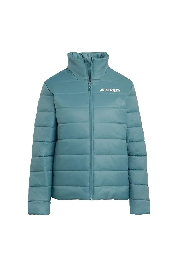 Женская куртка с капюшоном Adidas, Preloved Teal — фото 4