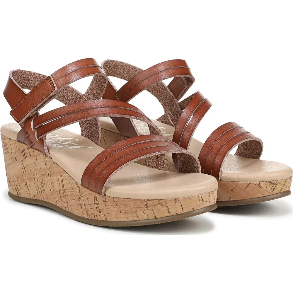 Детские сандалии на танкетке Lemonade-K Blowfish Malibu, Scotch Faux Leather