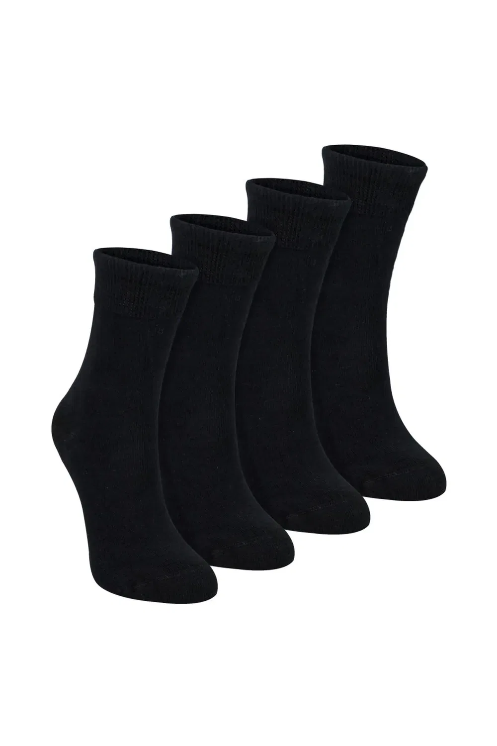 Комплект из 4 пар носков из бамбука сенсорные мягкие дышащие Dr.Socks, Black