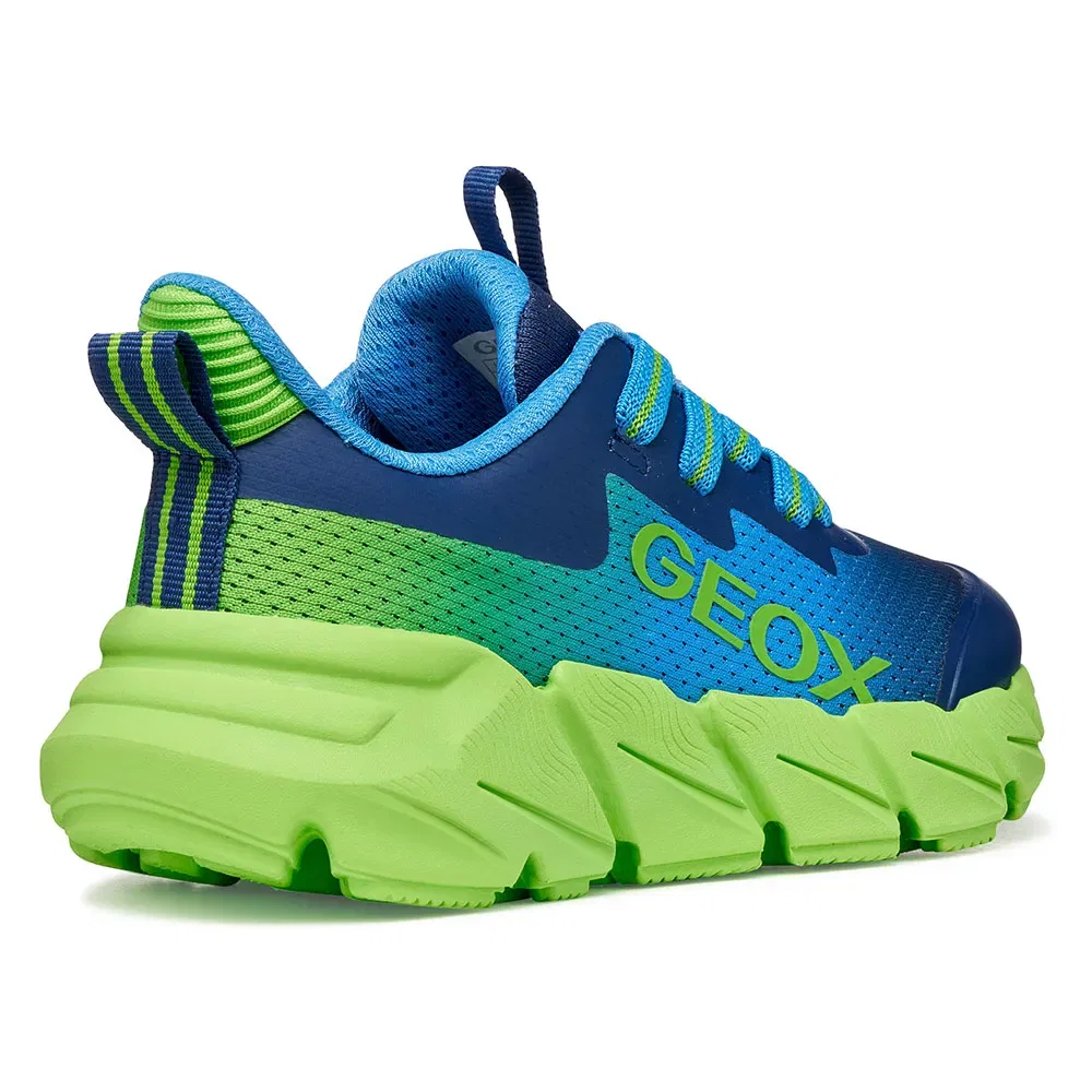 Детские кроссовки для мальчиков с дышащей мембраной Flexyper Fast Geox, Blue — фото 4