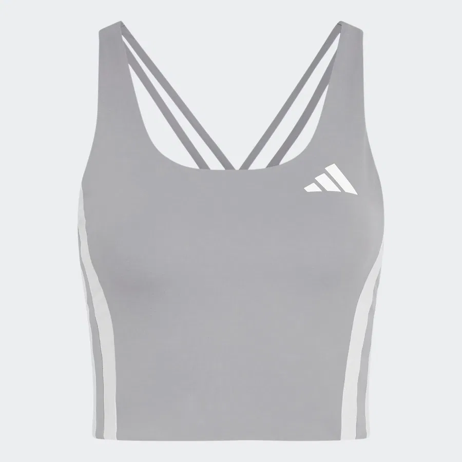 Женский спортивный топ adidas Adizero Archive Running, Серый