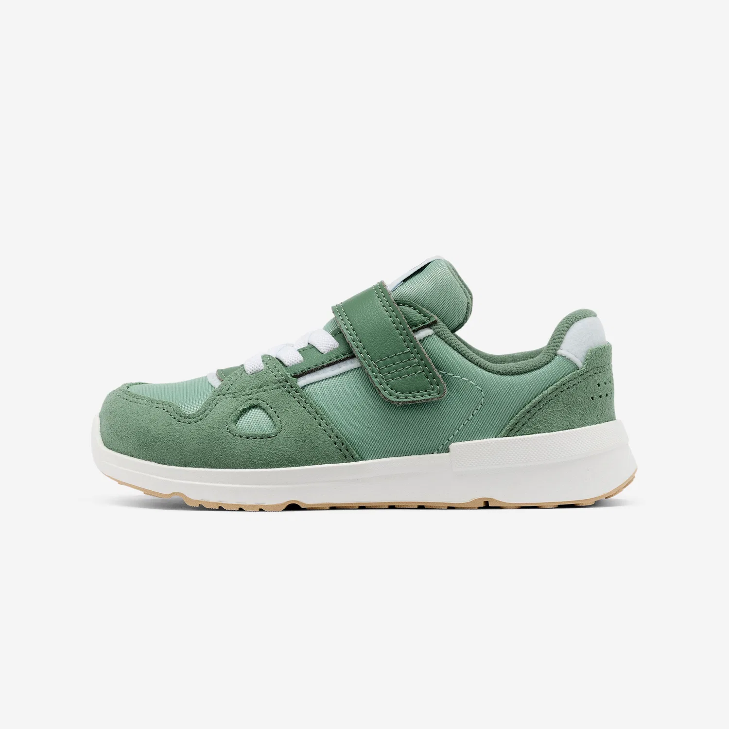 Детские ботинки для бега Stepper Leather Decathlon, Цвет Eisgrun