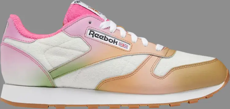 

Кроссовки daniel moon x classic leather 'atomic pink radiant ochre' Reebok, апельсин, Оранжевый;серый, Кроссовки daniel moon x classic leather 'atomic pink radiant ochre' Reebok, апельсин