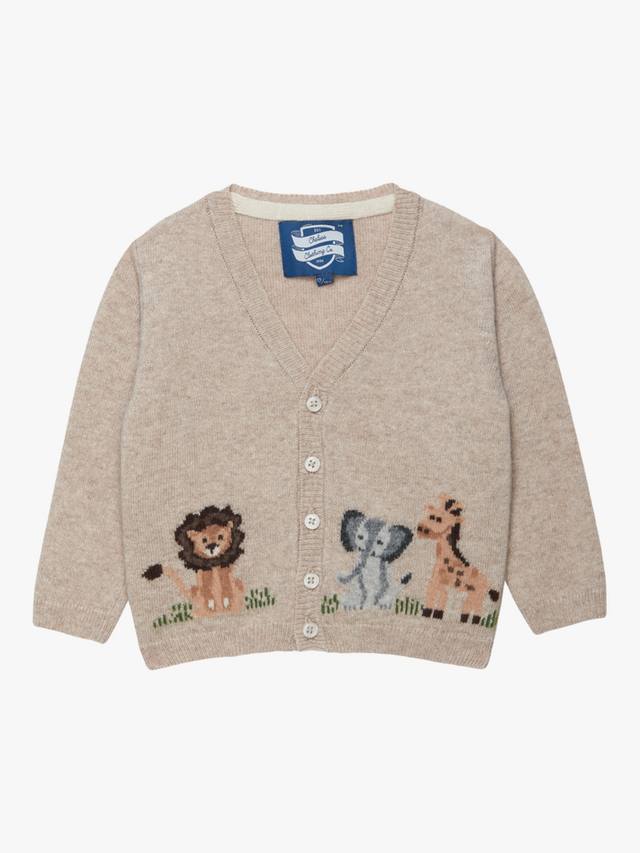 

Кардиган baby augustus & friends Trotters, цвет Oatmeal/Multi