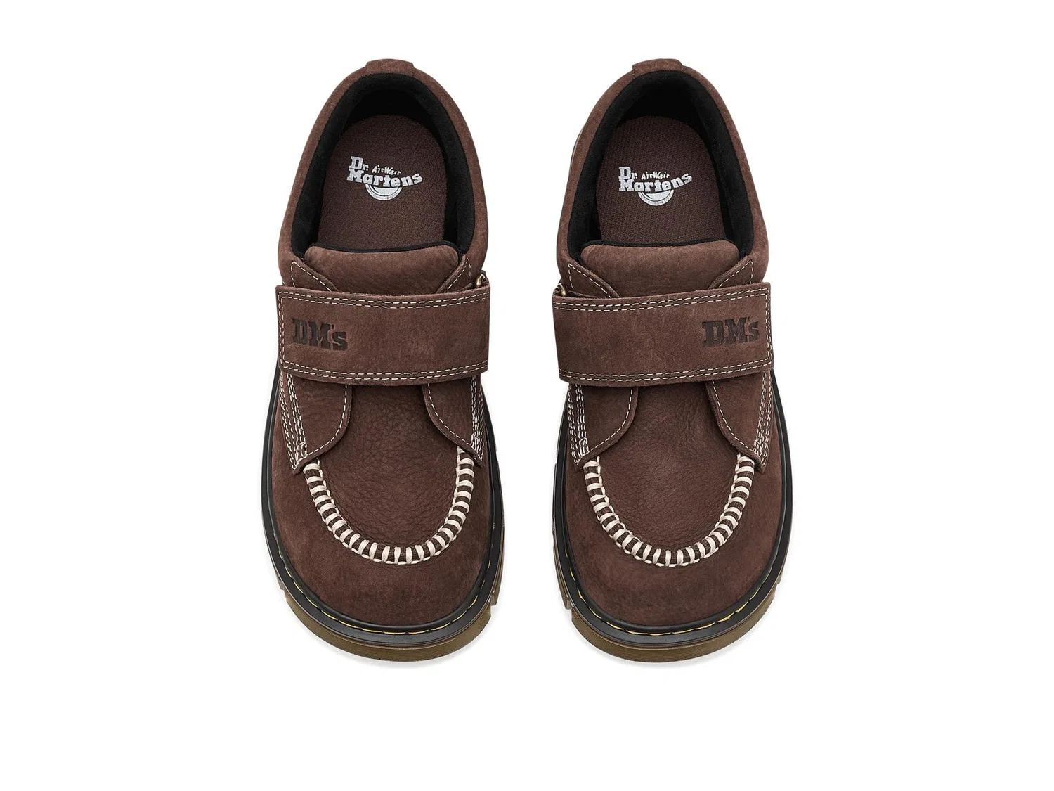 Кроссовки Raffe Moc Shoes Y (для больших детей) Dr. Martens Kid'S Collection, Dark Brown — фото 3