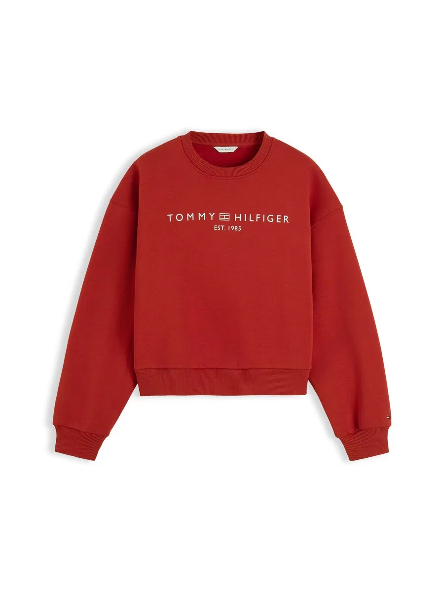 Толстовка TOMMY HILFIGER красного цвета