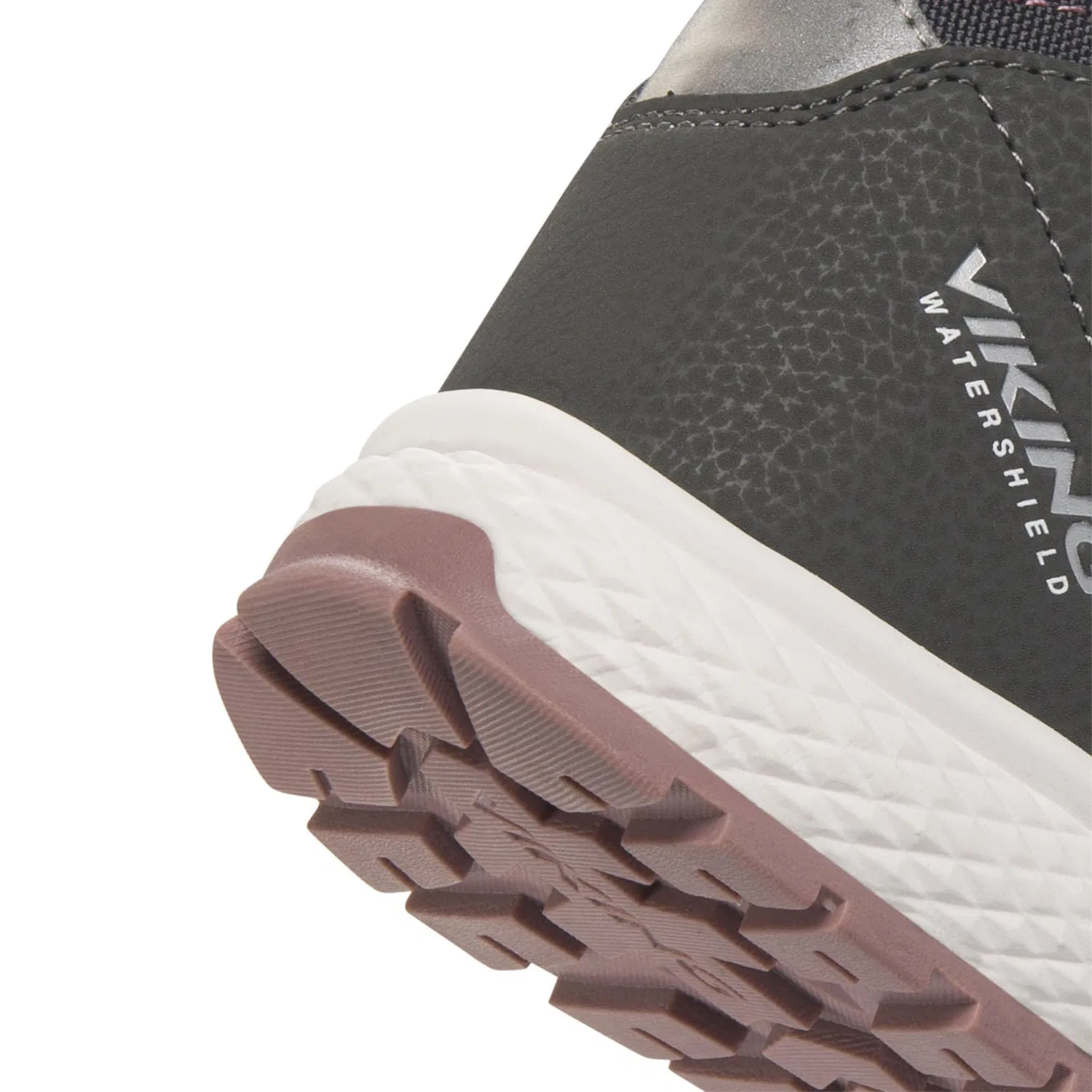 Детские сапоги для верховой езды высокие Viking Equip Warm WP 1v, Charcoal Pink Dusty — фото 3