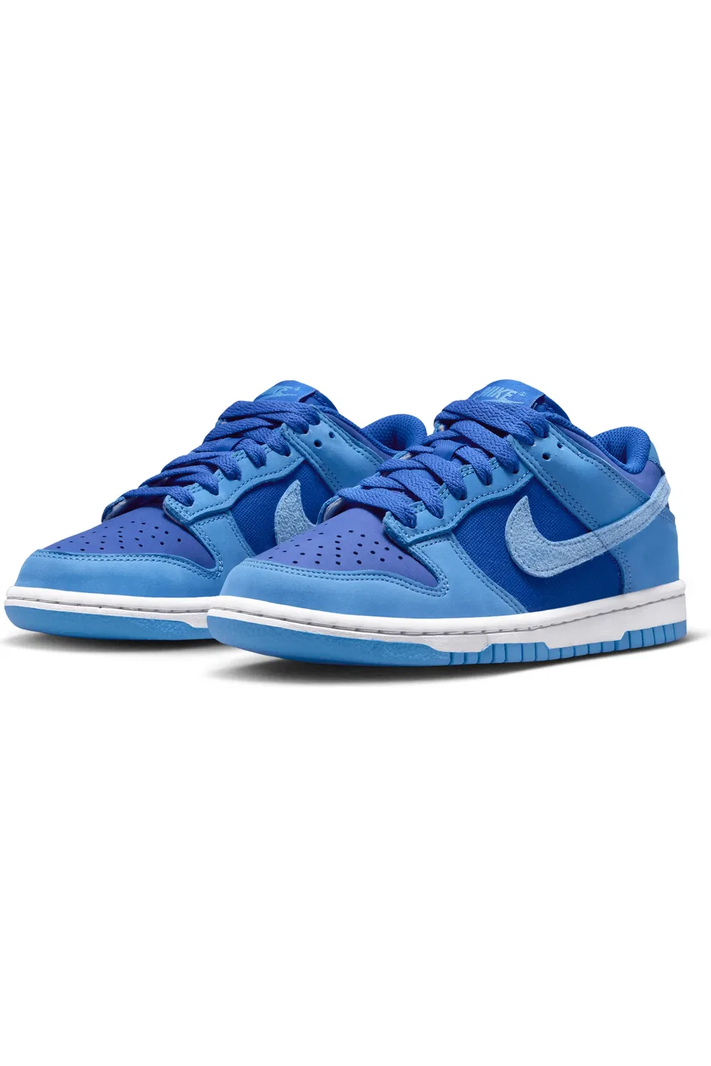 Кроссовки детские баскетбольные Dunk Low Nike, Game Royal/White