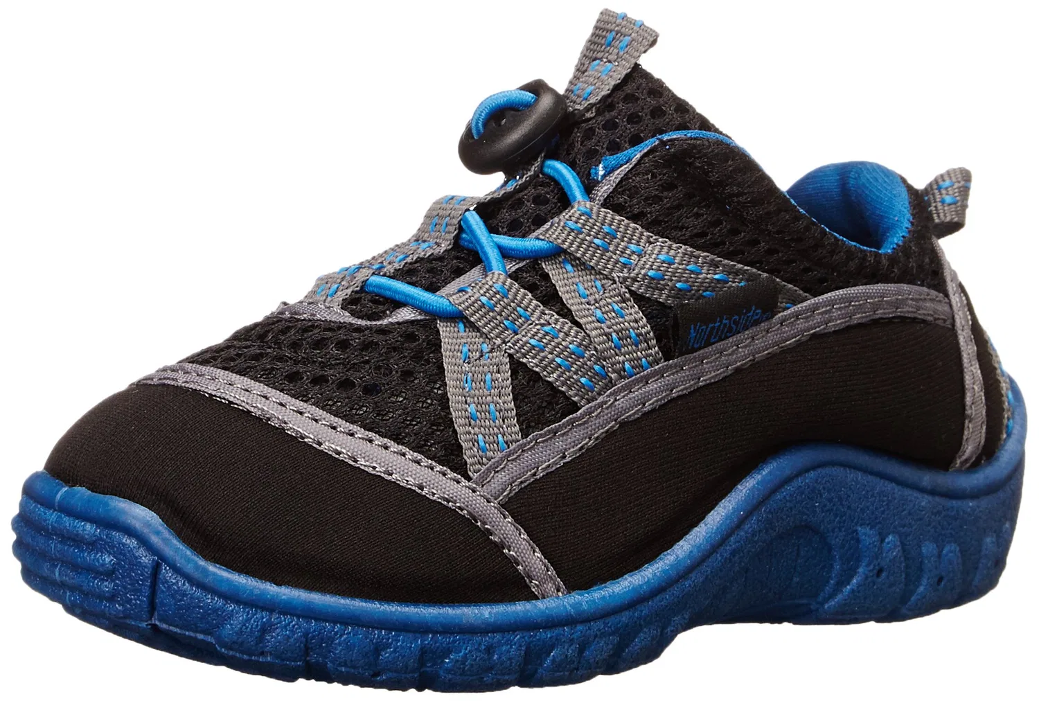 Детские кроссовки для мальчиков с завязками Northside, Black Blue