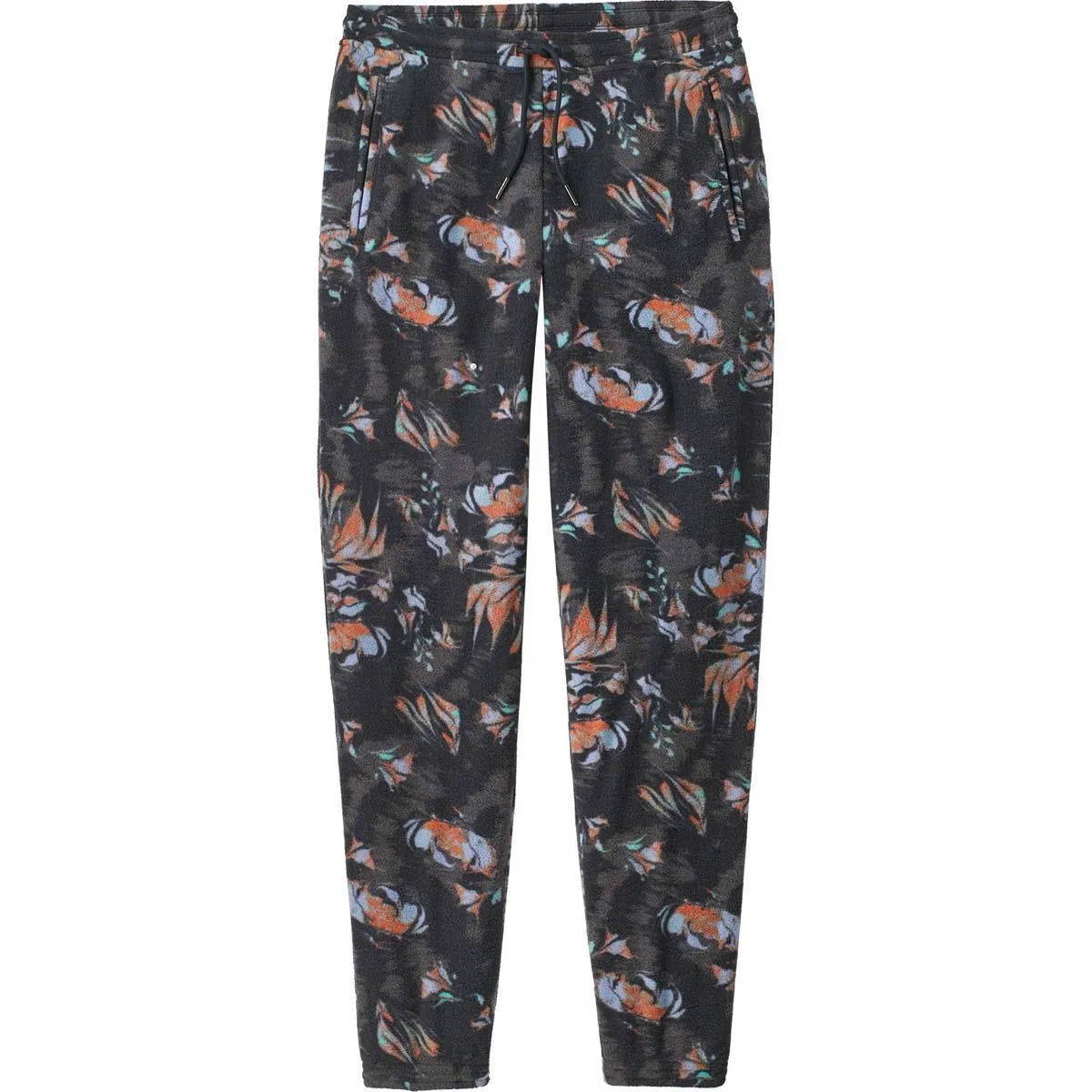 Джоггеры из флиса Micro D Patagonia, Swirl Floral/Pitch Blue — фото 3