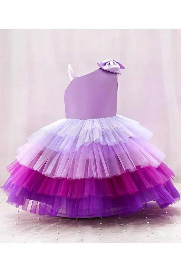 Детское платье для девочек из фатина Asel Kids, Purple