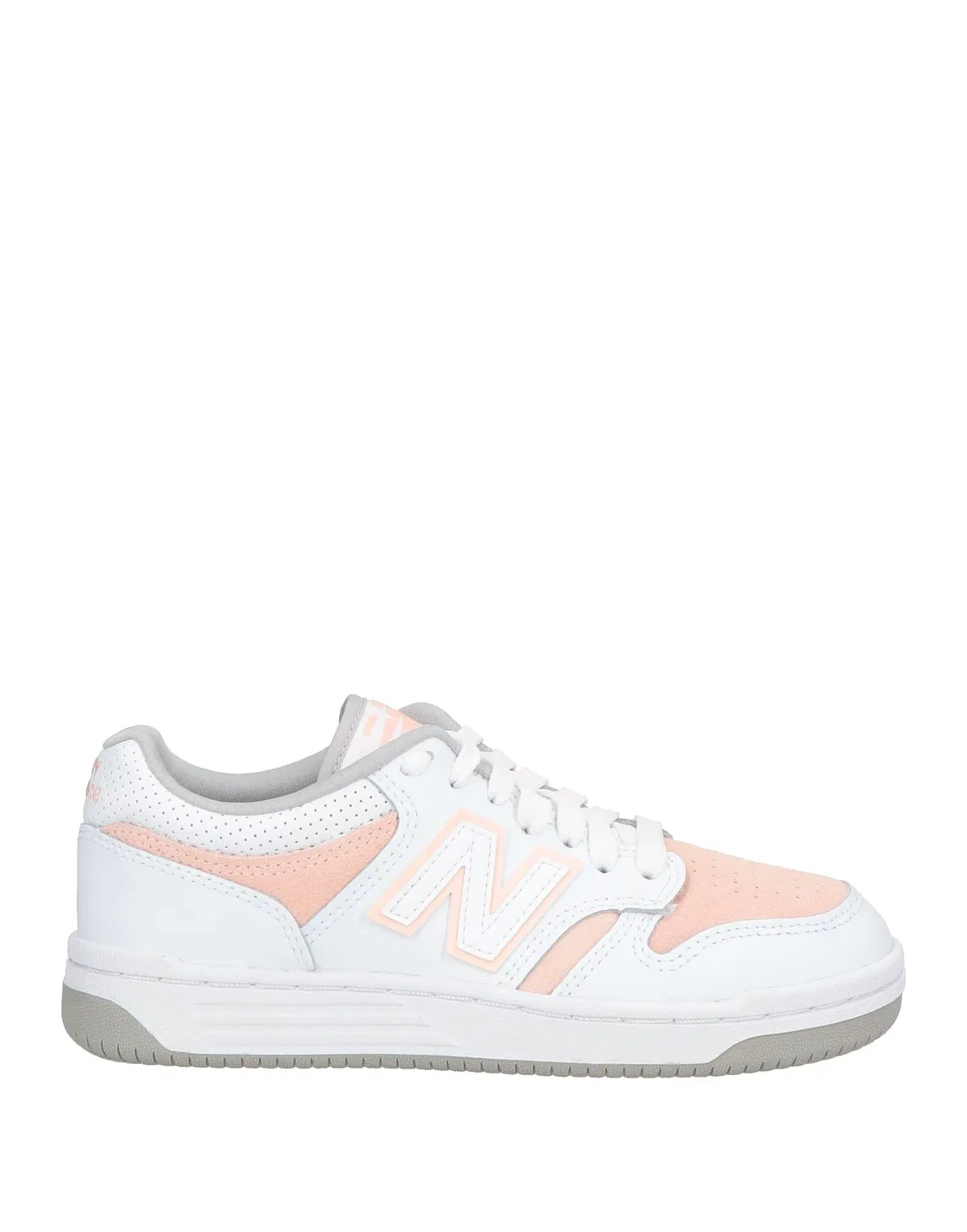 Детские кроссовки для девочек кожаные New Balance B480, светло-розовый