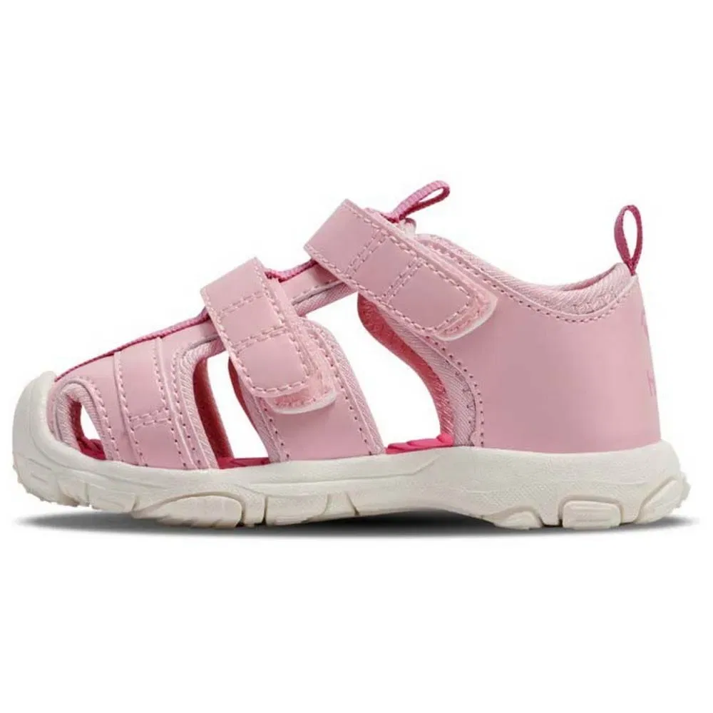 Сандалии с липучками Hummel, розовый