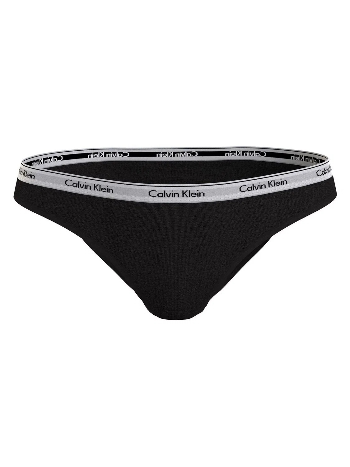 Бикини из хлопка Calvin Klein Black Icon Logo, черный