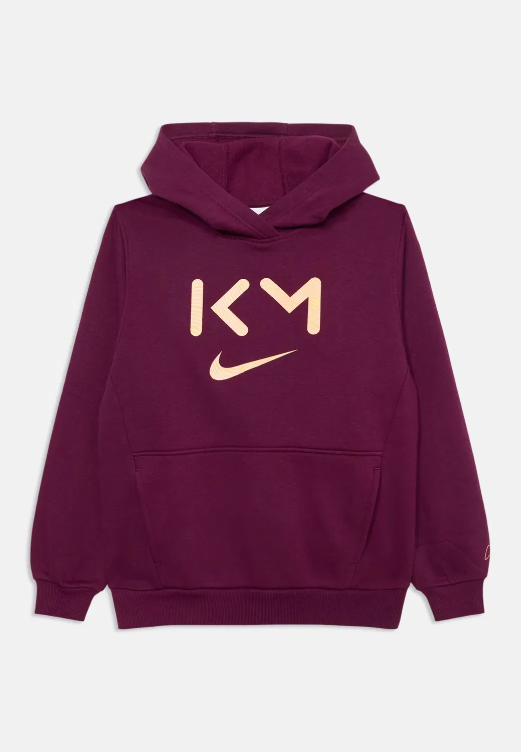 Худи унисекс Kylian Mbappe Club Nike Performance, Bordeaux/Orange Pulse