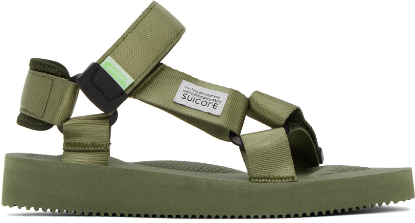 

Зеленые сандалии DEPA-Cab Suicoke