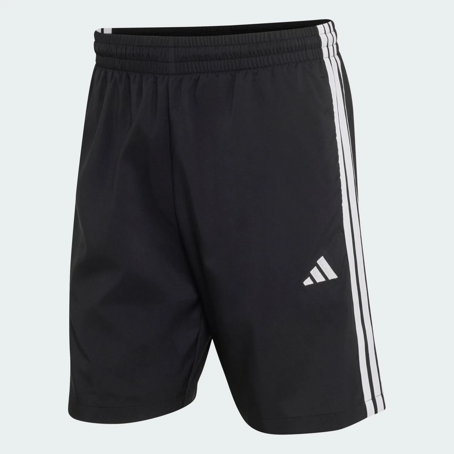 Мужские шорты с утяжкой Essentials 3-Streifen Chelsea Lite Adidas, Schwarz Weiss — фото 2