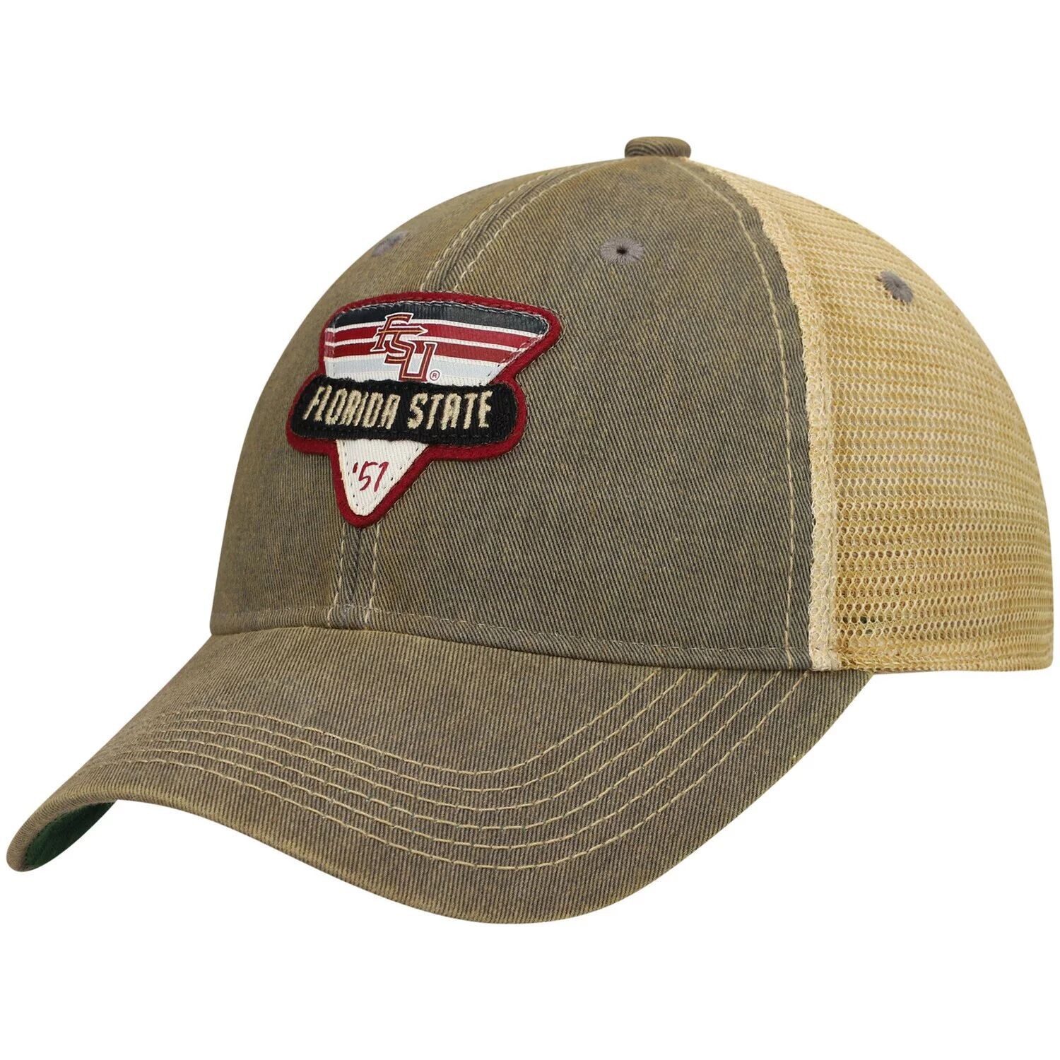 

Мужская серая кепка Seminoles Legacy Point Old Favorite Trucker Snapback из штата Флорида